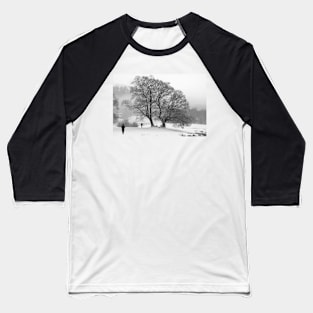 A Walk in the Snow Baseball T-Shirt